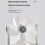 E27 LED Ceiling Fan Light with Remote Control Dimmer Function 60W Ceiling Light Drone Shaped Fan Light 2