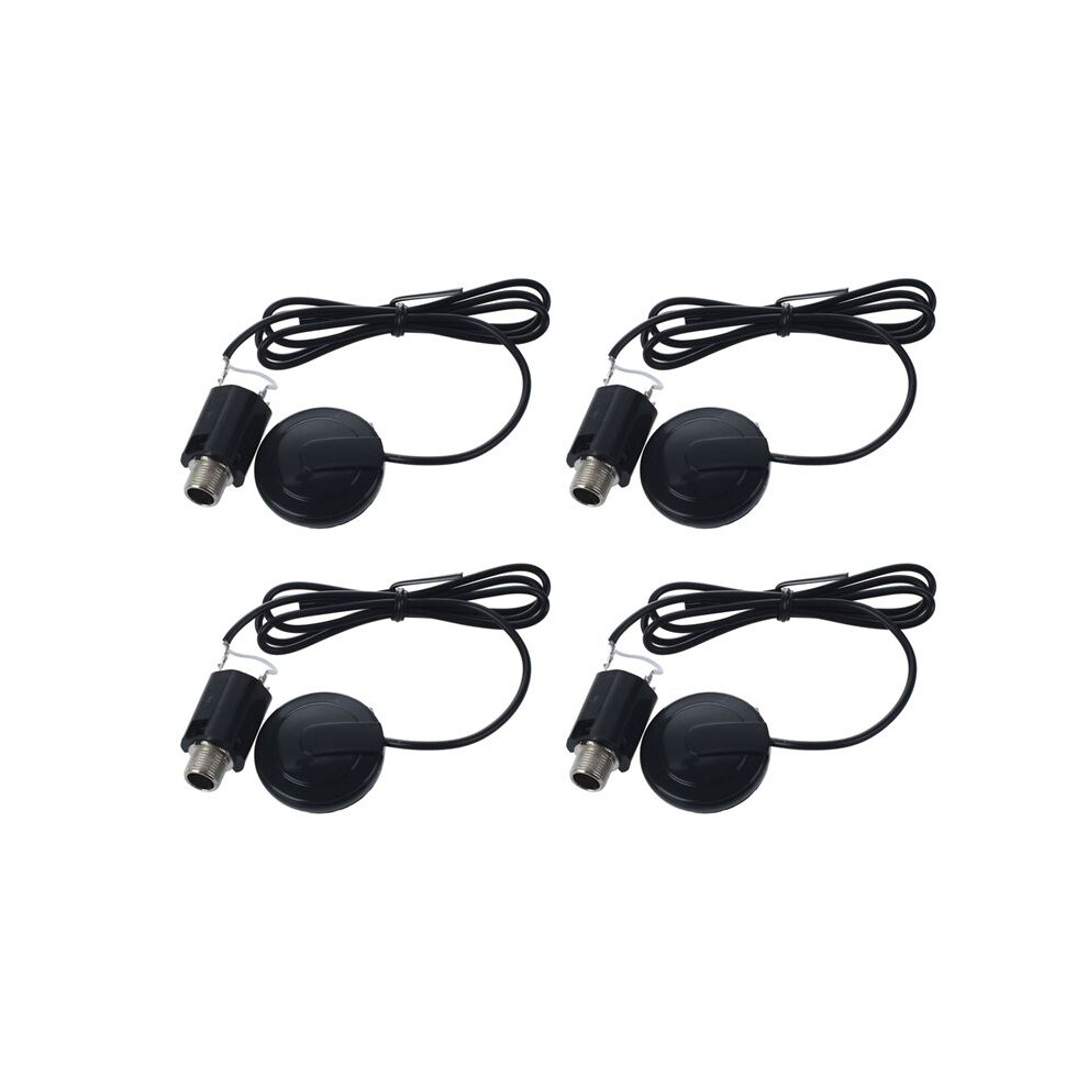 4X Acoustic Pickup Piezo Transducer Jack For Guitar Violin Mandolin 6033595014705