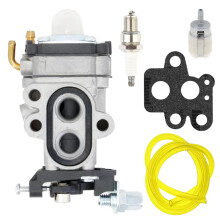 Carburetor with Fuel Line Filter Kit for Husqvarna 530BT Backpack Blower, Easy Start and Stable Idle