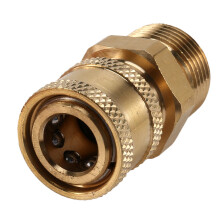 10X Pressure Washer Adapter Set M22 to 1/4 Inch Quick Connect Kit, M22 14mm to 1/4 Inch Quick Connect Kit