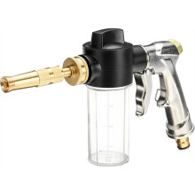 High Pressure Car Wash Foam Sprayer, with 3.5oz/100cc Plastic Soap Dispenser Bottle, Adjustable Soap for Car Washing