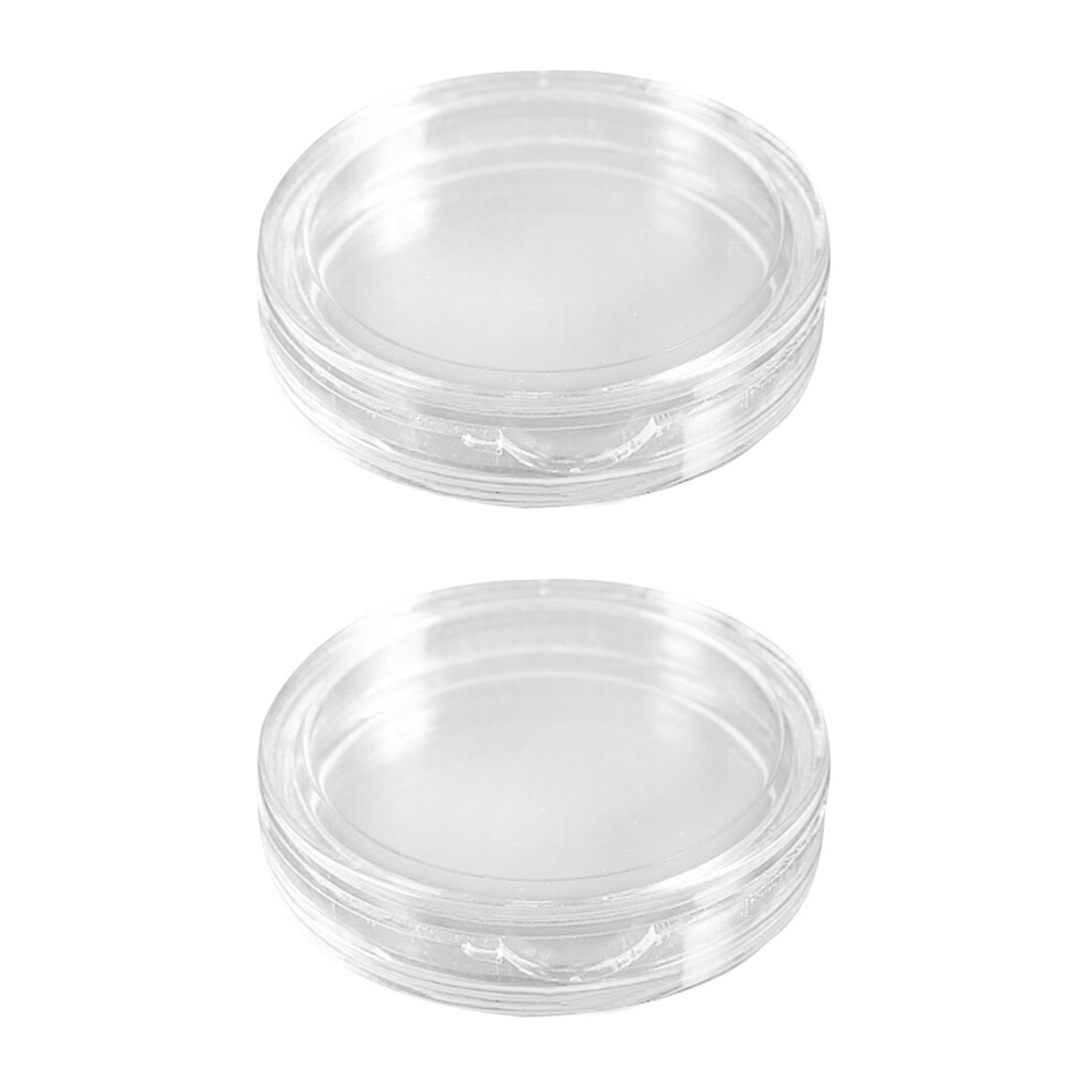 20 Pcs Small Round Transparent Plastic Coin Capsules Box 27Mm 6032340531603