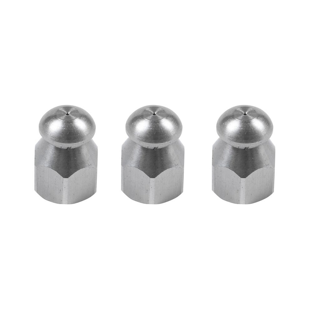 3X Pipe Jetter Pressure Washer Drain Sewer Cleaning Pipe Jetter Rotary Nozzle 5 Jet (1/4 Inch ) 6031363958626