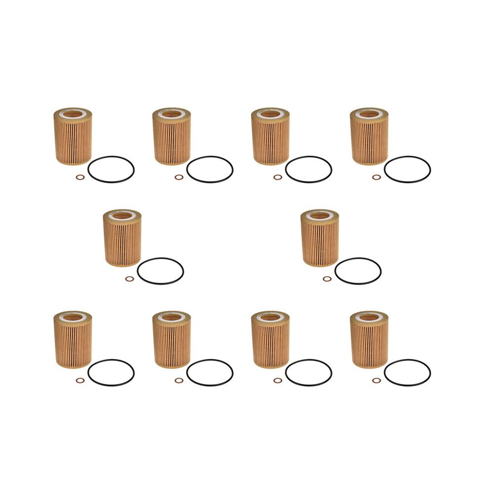 10X Hu925/4X Engine Oil Filter For 325Ci 330Ci X3 X5 Z4 Z3 325I 325Xi E36 Z3 E46 E60 E83 11427512300 6033556480440