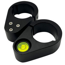 2 Pcs 32mm Centering Rod GPS Center Pole Circular Metal Level Bubble Measurement Tool for  South RTK Total Station