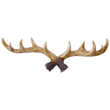 Vintage Deer Antlers Wall Hooks Wall Mounted Clothes Hanger Coat Rack Key Holder for Decorative Wall Hook B