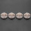 40 Pcs Grid  Connector Abs Connectors for Wire  Storage Shelving (White) 4