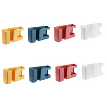 Stanzfreier, ein der Wand Montierter Organizer, Fernbedienungs-Aufbewahrungsbox, Handy-Stecker, Wandhalter, Multifunktionales Aufbewahrungsregal