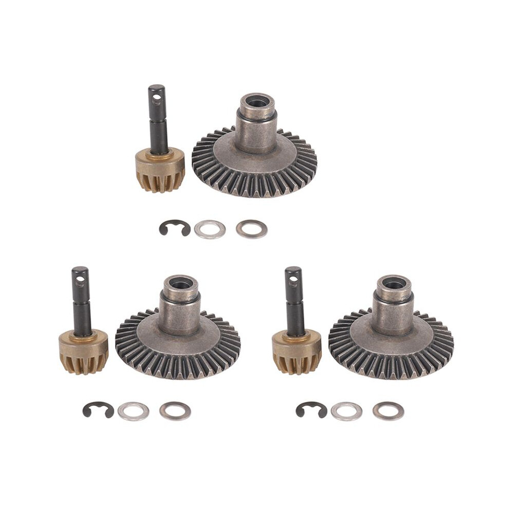 3X 13T 38T Metal Crown Gear Motor Differential Main Gear Combo For Front Rear Axle Axial Scx10 90021 90022 Rc Truck Car 4713129160864
