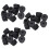 30 Pcs 21 x 12 mm Conical Recessed Foot Feet Rubber Buffer Material: Rubber 1