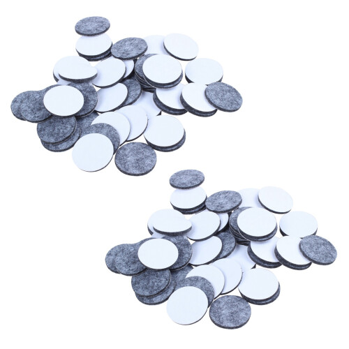 500 Pz Rotonda Forma Feltro Tabelle Ottomani Grigio