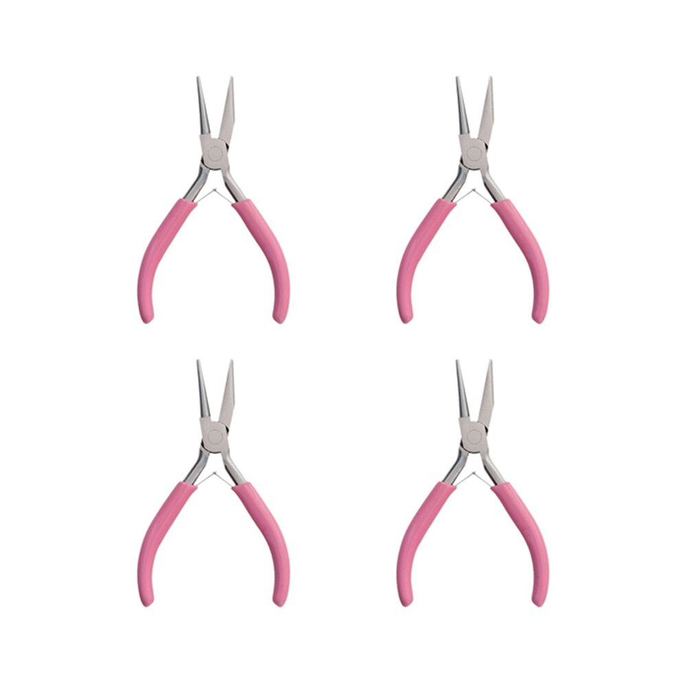 4X Round Concave Plier Wire Looping Plier Precision Plier Wire Bending Tools For Diy Jewelry Making Hobby Projects 6031417171803