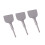 3X Sds  Shank 3-in Wide Electric Hammer Chisel Angled Heavy Duty Bent Tile Chisel 1