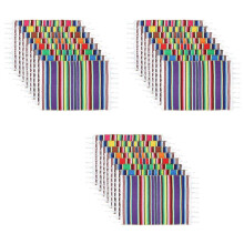 24x Tapis de Table Mexicains,12 x 16 Pouces (Sets de Table de Couleurs Aléatoires)