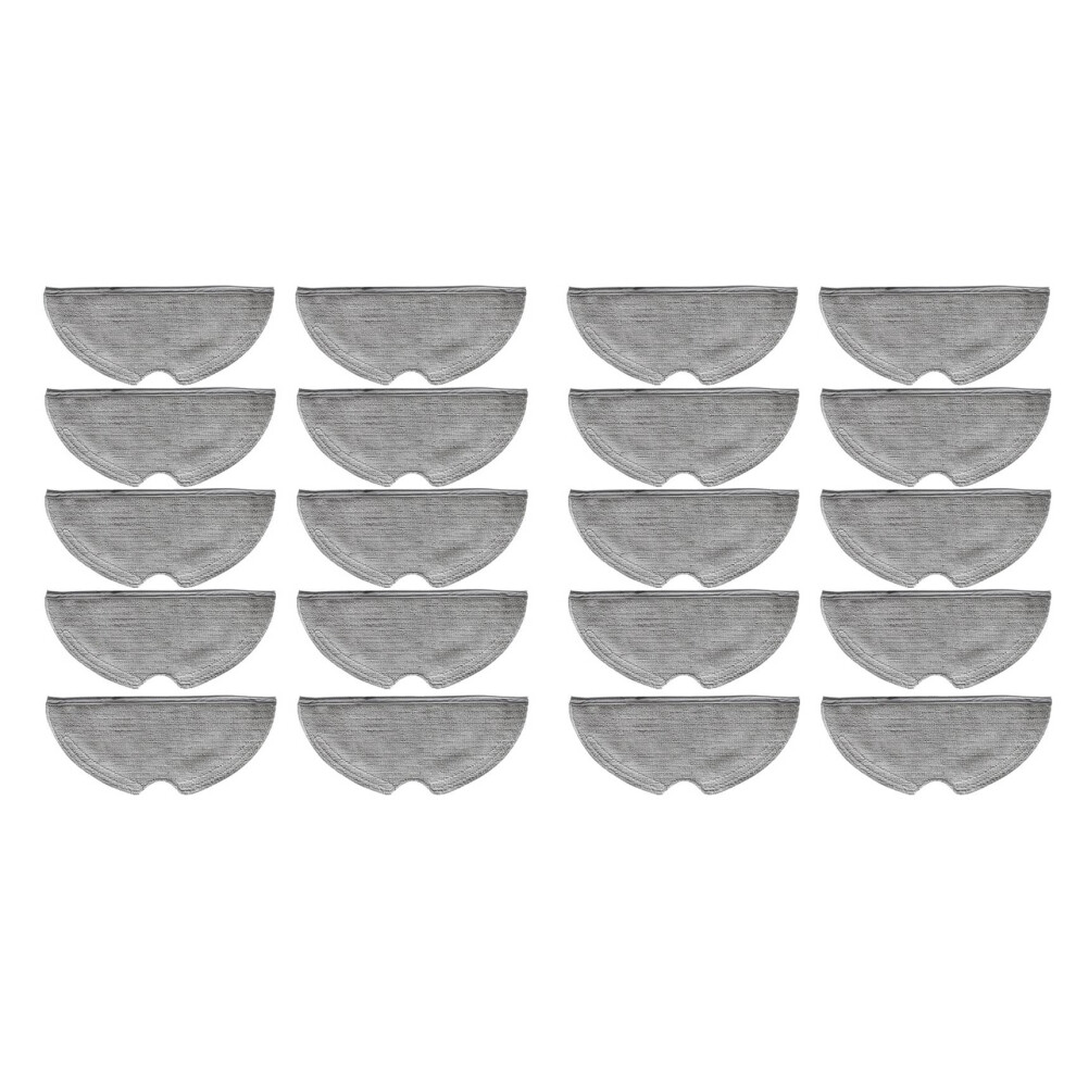 20Pcs Mop Cloth For D9 Robotic Vacuum Cleaner Accessories Parts Wipes Rag Dishcloth 6032340574105