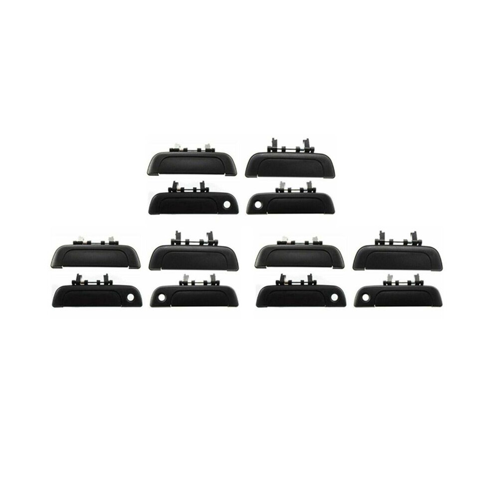 12Pcs Outside Door Handle Front Rear Right Left For 95-01 Baleno Esteem 6034247985589