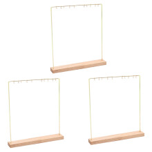 3X Fashion Jewelry Display Rack Stand Holder Earrings Hanging Organizer Showcase