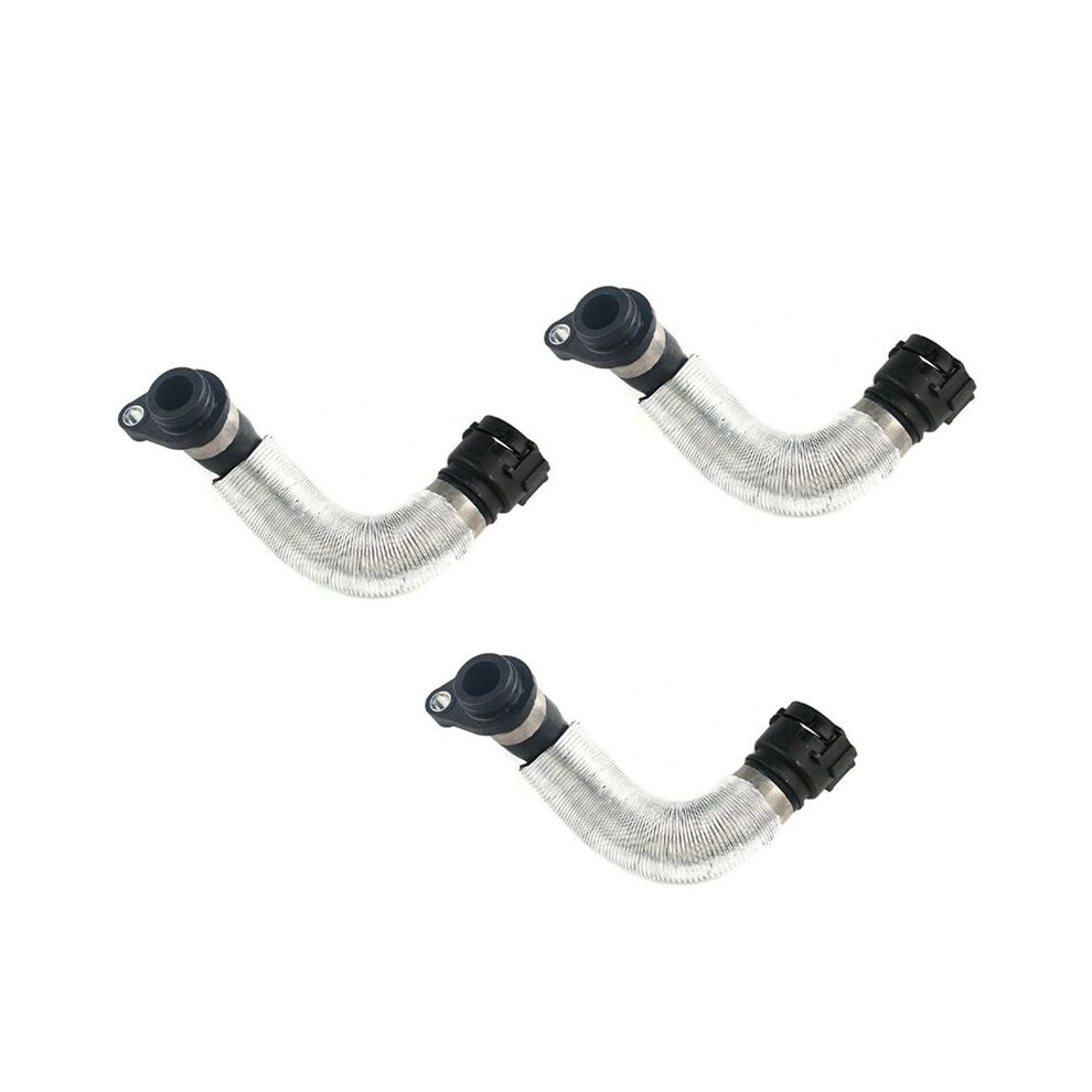 3X 11537572159 Radiator Coolant Hose Water Pipe For X1 Z4 E88 E87 E82 Black 6031960105720