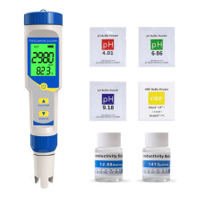 7 in 1 PH Meter High Accuracy Water Quality Tester TDS EC ORP Ppm Tester Salimeter for Pool Aquarium Hydroponics