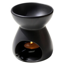 Handmade Essential Oil Stove Ceramic Candle Heating Holder Bedroom Nightlight Prevent Dry Burning Yoga Spa Burner