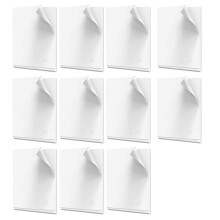 Vinyl Aufkleber Papier für Tinten Strahl Drucker und Drucker 210 x 280 mm 300 Blatt Matt Weißes Aufkleber Papier