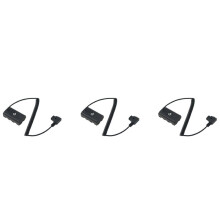 3X Câble Adaptateur Secteur pour Connecteur D-Tap Vers Batterie Factice NP-F pour  NP F550 F570 F770 NP F970