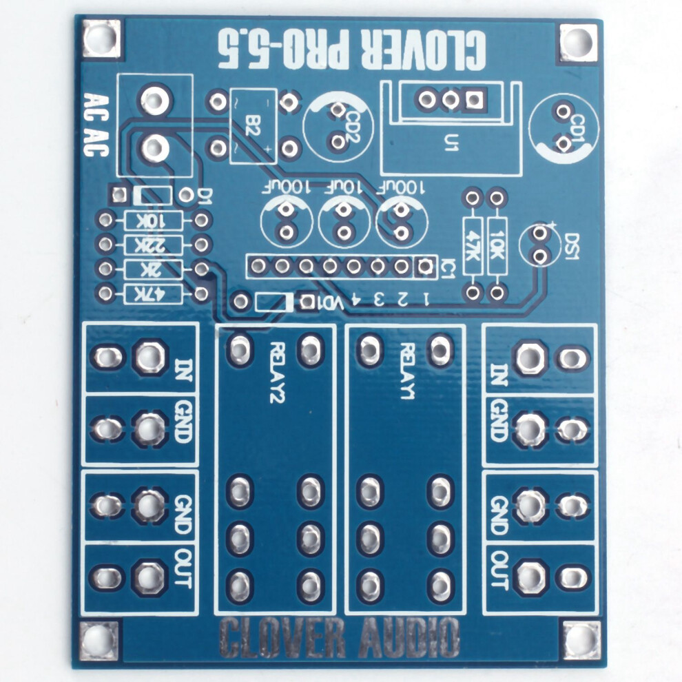 Dual For Relay 7812+Upc1237 Speaker Protection Board Kit For Hifi Diy Ac 12-24 6033488592594