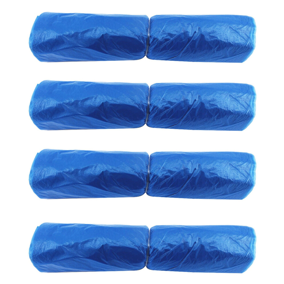 Brecantia 200Pcs Waterproof Disposable Long Shoe Covers Carpet Cleaning Overshoes Protective