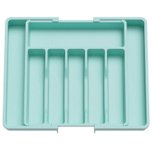 Expandable Cutlery Storage Box for Household Use, Spoons, and More in Kitchen Drawers, Adjustable Kitchen Organizer
