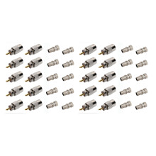 20-Pack PL259 Solder Connector Plug with Reducer for RG8, RG-213 Coaxial Coax Cable