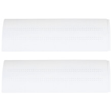 2X Home Adjustable Air Conditioner Cover Windshield Conditioning Baffle Shield Wind Guide Month Anti-Wind Shield New