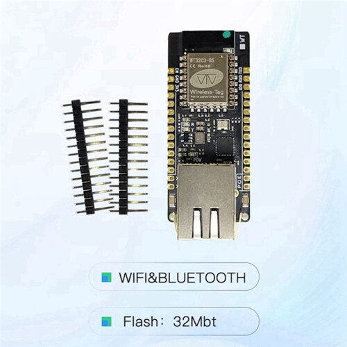 ETH01-EVO Onboard ESP32-C3 Development Board with Ethernet WIFI  3-In-1 IoT Gateway Convenient Module