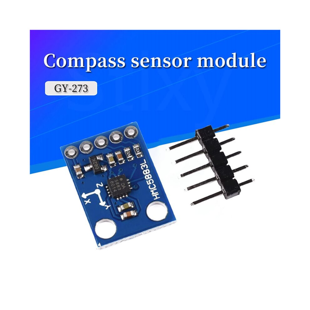 Gy-273 Hmc5883l Triple Axis Compass Magnetometer Sensor Module 3V-5V Three Axis Magnetic Field Module For 6032990618594