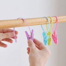 12 Stuks Kleine Huishoudelijke Clips Winddicht Antislip Droogbinders Kleding Sokken Ondergoed Slipjes Multifunctionele Kabelclip