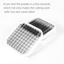 5-IN-1 Stainless Steel Potatoes Cutter, Potato Chopper Fruit Cutter Chipper Fries Maker French Fry Tool Kitchen Gadgets