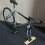 2X Supporto per Forcella per Bicicletta MTB Supporto per Forcella Un Sgancio Rapido Supporto Nero 1