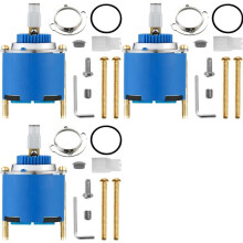 3 Satz 46-mm-Armaturenkartusche, Ersatzkartusche für Grohe 46048000 Einhebelmischer und Spültischarmatur