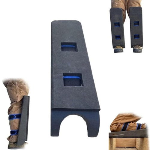 2X Crawler Climber Knee Pads, Self-Supporting Kneepads , Adjustable Foam Support Pads for Joist Spacing Navigation 1