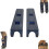 4X Crawler Climber Knee Pads, Self-Supporting Kneepads for Attic Crawling, Support Pads for Joist Spacing Navigation 3