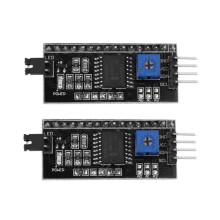 2 Sztuki 11C/I2C Interfejs LCD1602 PłYtka Adaptera 5V Moduł Konwertera LCD do 1602 LCD