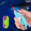 Foldable Butane Refillable Lighter with Adjustable Flame Control and Windproof Ignition Head, Color 2 5