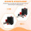 Air Compressor Pump Accessories Four-Hole Automatic Pressure  Assembly with American Connector 5