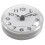 2X 7cm Waterproof Kitchen Bathroom Shower Clock Suction Cup Sucker Wall Black 8