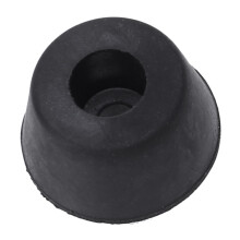 30 Pcs 21 x 12 mm Conical Recessed Foot Feet Rubber Buffer Material: Rubber