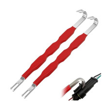 Outils de Déconnexion de Connecteurs Électriques (Lot de 2), Extracteur de Fiches Électriques Universel pour Automobile