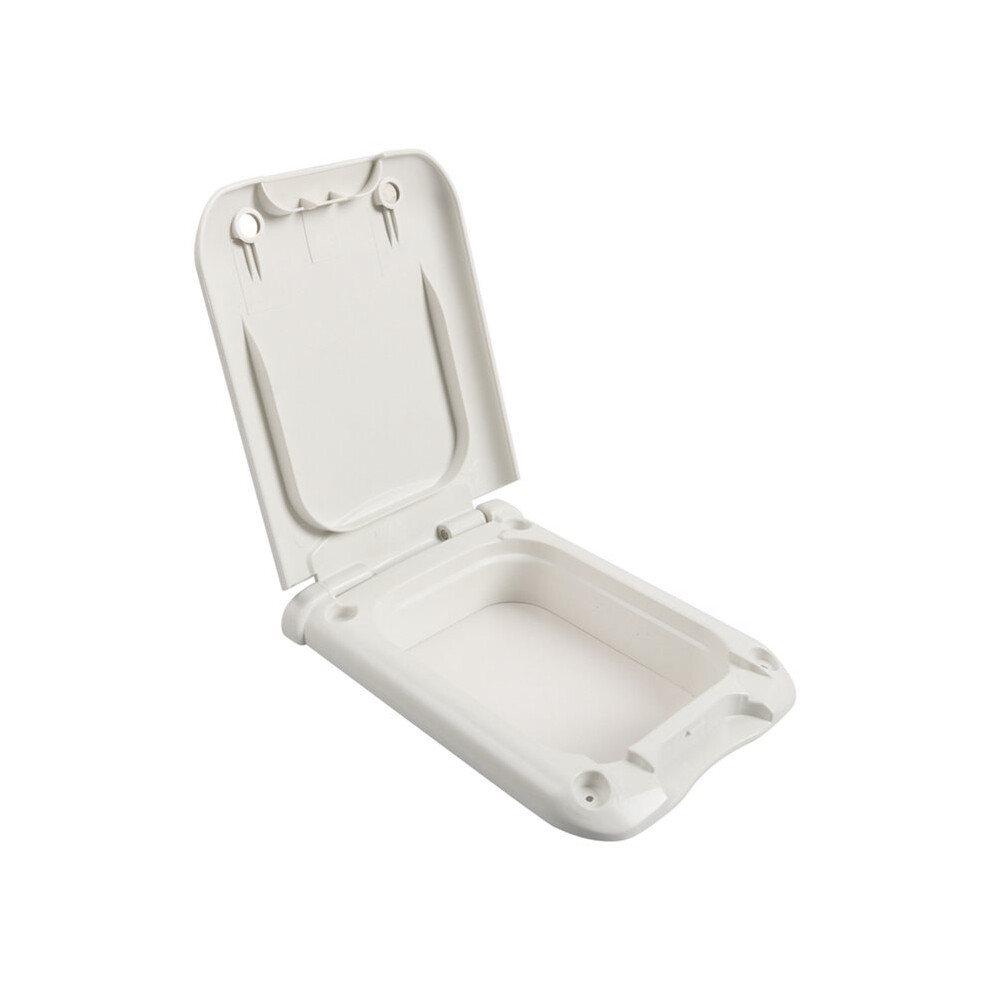 Trailer Electrical Outlet Box Rv Power Outlet Box Cover Waterproof Power Outlet Box Cover Plate For Camping Vehicle 6033340128664