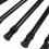 10 Pack Cupboard Bars Tensions Rod Spring Curtain Rod for DIY Projects, Extendable Width, 11.81 to 20 Inches (Black) 7