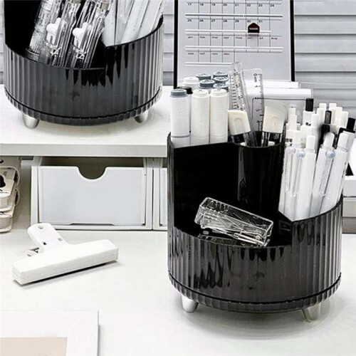 Makeup Brush Holder, 360 Rotating Makeup Organizer Makeup Brush Organizer Make  Brushes Cup Makeup Brushes Holder,B