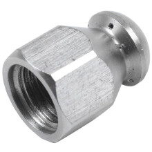 3X Pipe Jetter Pressure Washer Drain Sewer Cleaning Pipe Jetter Rotary Nozzle 5 Jet (1/4 Inch )