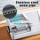 Automatic Electric Cigarette Roller with Smart Infrared Sensor, Adjustable Tightness, Dual Size 8mm 6.5mm, Silver 5